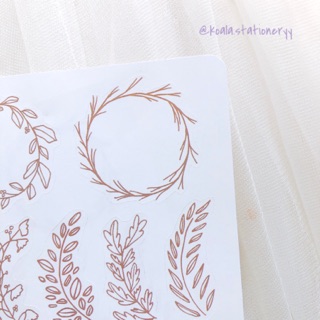 Bullet Journal Sticker - Nguyệt quế