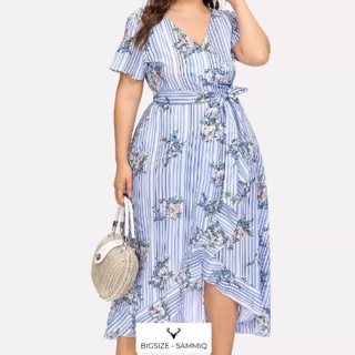 Đầm hoạ tiết bigsize