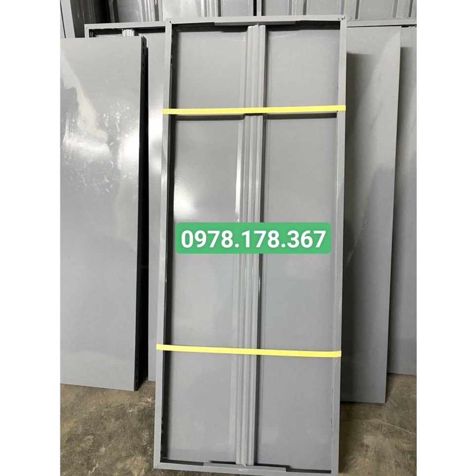 Mâm sàn lắp ráp kệ sắt V lỗ đa năng - Dài 80 x rộng 50 màu xám