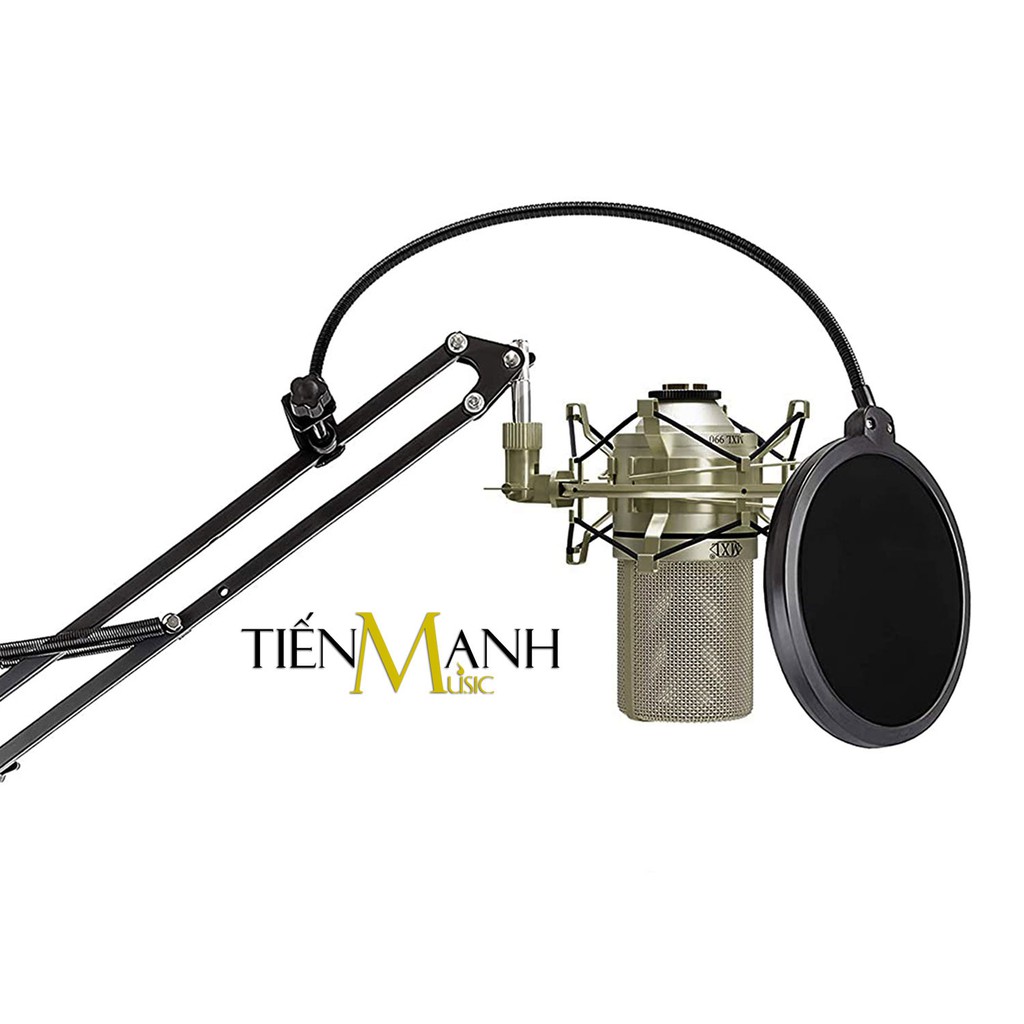MXL 990 Mic Condenser Thu Âm Phòng Studio, Micro Biểu Diễn Chuyên Nghiệp Microphone Recording Kit Cardioid MXL990