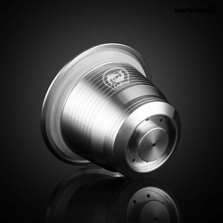 SHAPE™  Steel Refillable Coffee Capsule Filter Tamper Nespresso