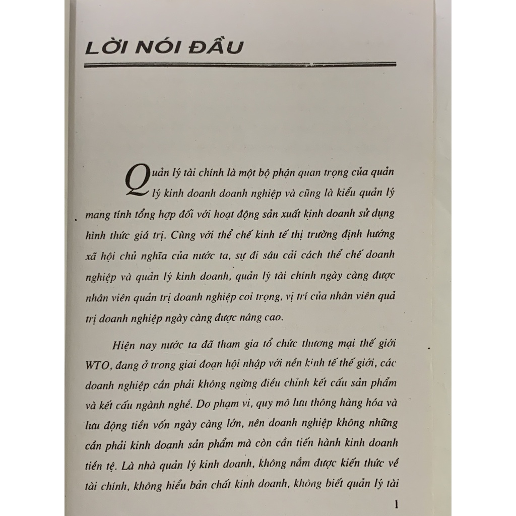 Sách - Quản Lý Tài Chính Doanh Nghiệp