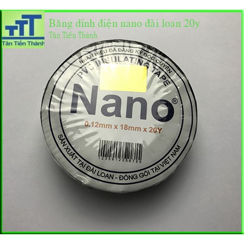 10 cuộn băng dính điện nano to 20ya ( 1 cây )