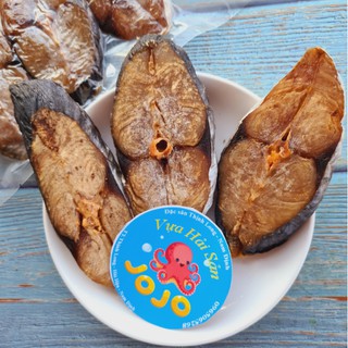 500Gr Cá Thu Khô Cắt Khúc (cá thu to 3kg 1 con) - Ưóp Gia Vị Vừa Ăn, Rất Thơm Ngon - Đặc Sản Thịnh Long JoJo Seafoods
