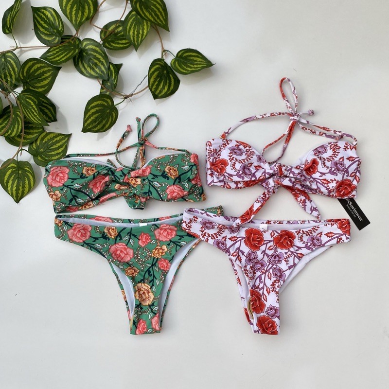 bikini hoa vintage(Betty)