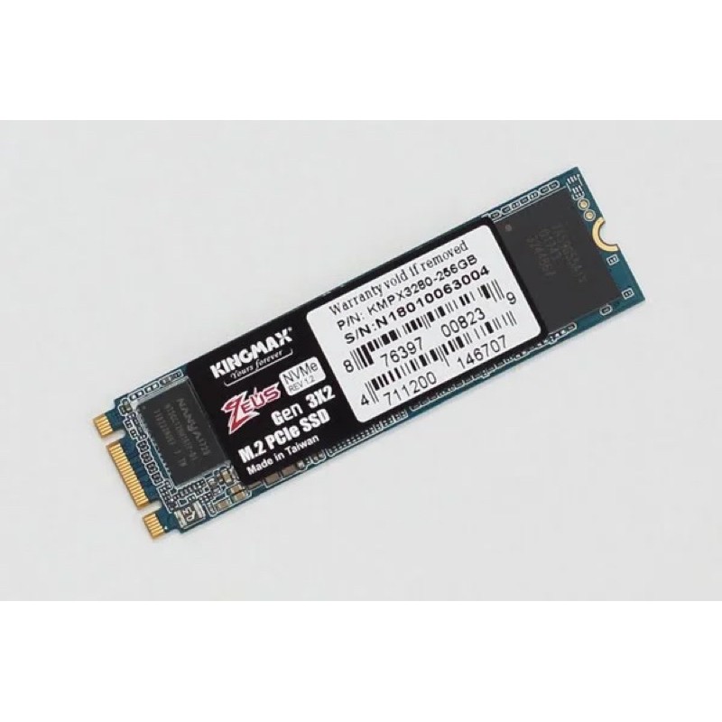 SSD Kingmax 256Gb M.2 2280 PCIe Gen3x2 PX3280 - Hàng Chính Hãng