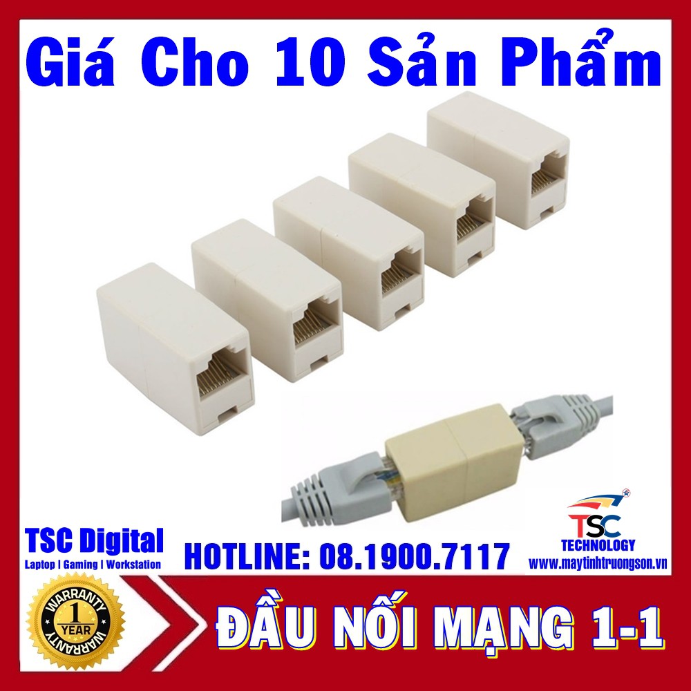 Đầu Nối Dây Mạng Lan RJ45 | Mọi Người Lưu Ý Số Lượng 10 Đầu Nối