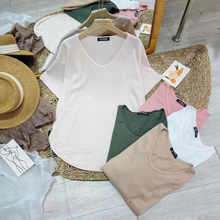 Áo pull cổ tim đuôi tôm (4377)