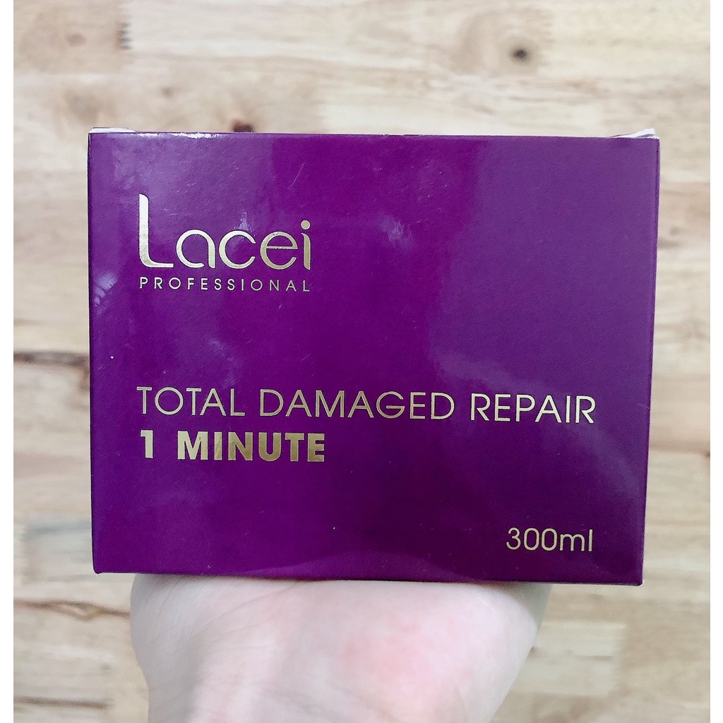 Kem ủ tóc Lacei phục hồi 1 Phút 300Ml - Hấp Dầu Lacei - Hàng Chính Hãng
