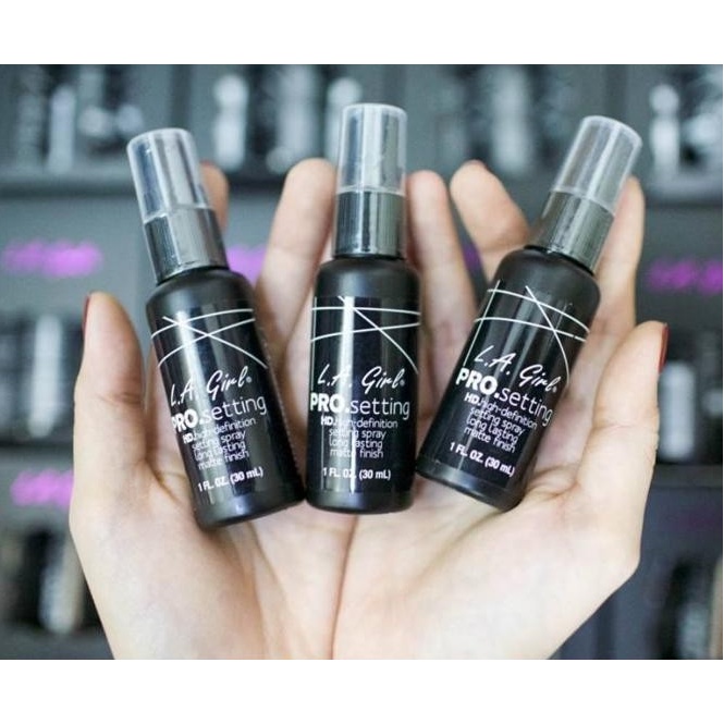 Xịt khóa lớp trang điểm LA Girl HD Pro Setting 30ml và 60ml