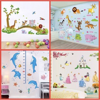 Combo 3 tấm decal dán tường cho bé link gửi khách chọn mẫu ib
