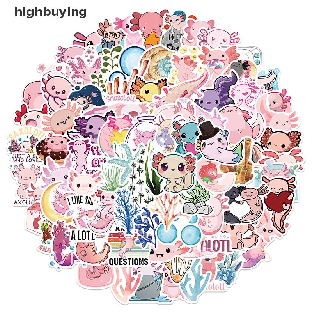 Set 100 Sticker HoạT HìNh DáN Laptop Cho Bé