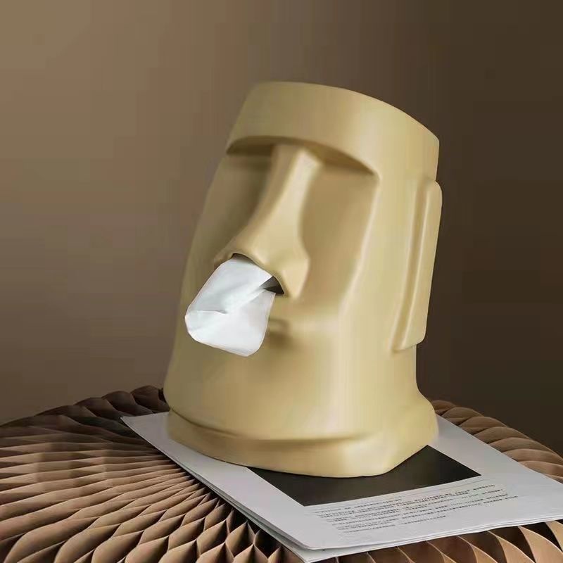 Trang Chủ Hộp đựng Khăn Giấy Sáng Tạo Đảo Phục Sinh Hộp đựng Mô Bằng đá Cá Tính Hộp Giấy Nghệ Thuật Phòng Ngủ Đồ Trang Trí Phòng Khách