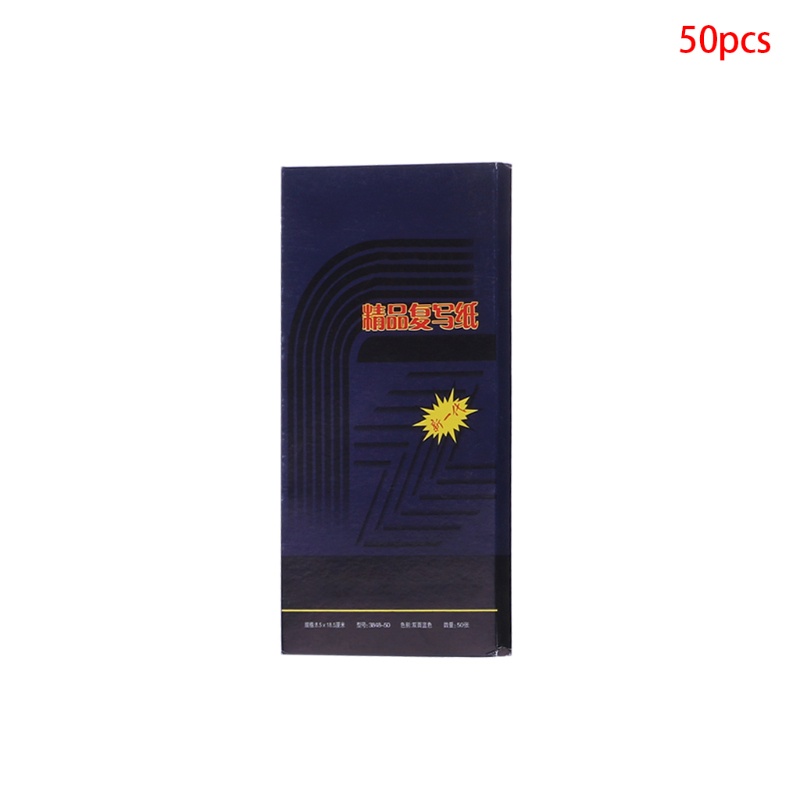 50 Tờ Giấy Hai Mặt Bằng Carbon Tiện Dụng