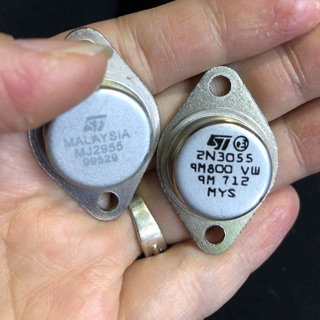 [VM] - Cặp transistor (sò) 2N3055 và MJ2955.