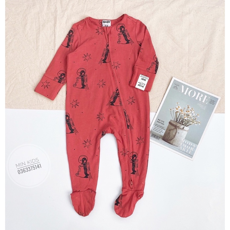 Sleepsuit - Body liền vớ cho bé khoá kéo 2 chiều