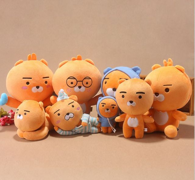 Gấu bông ryan kakao friends 10- 30cm