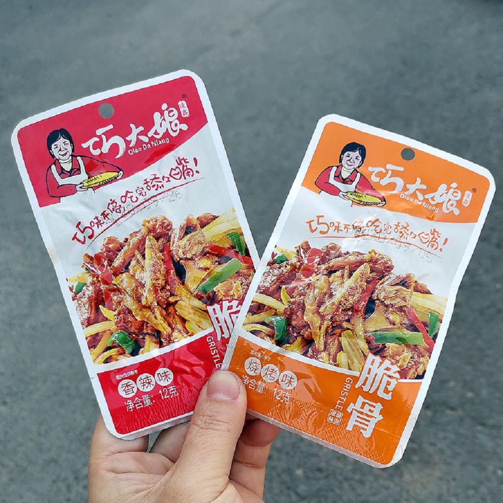 Sụn Gà Cay Tứ Xuyên 12gr | BigBuy360 - bigbuy360.vn