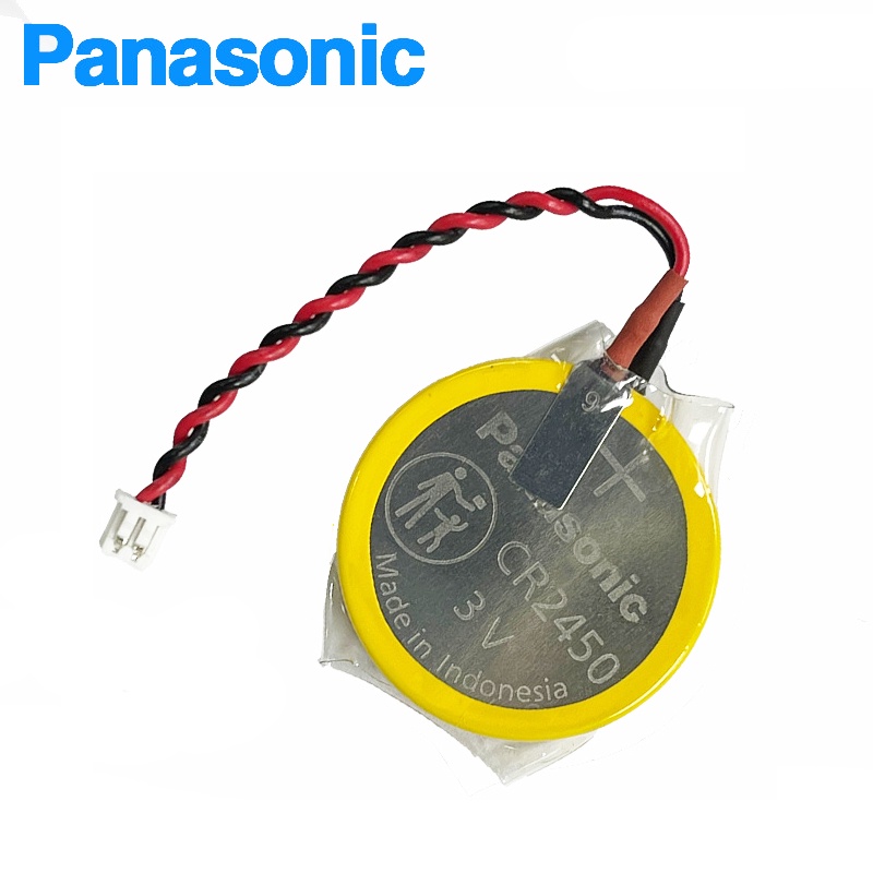 Pin nuôi nguồn AFPX-BATT Panasonic CR2450 3V có giắc cắm