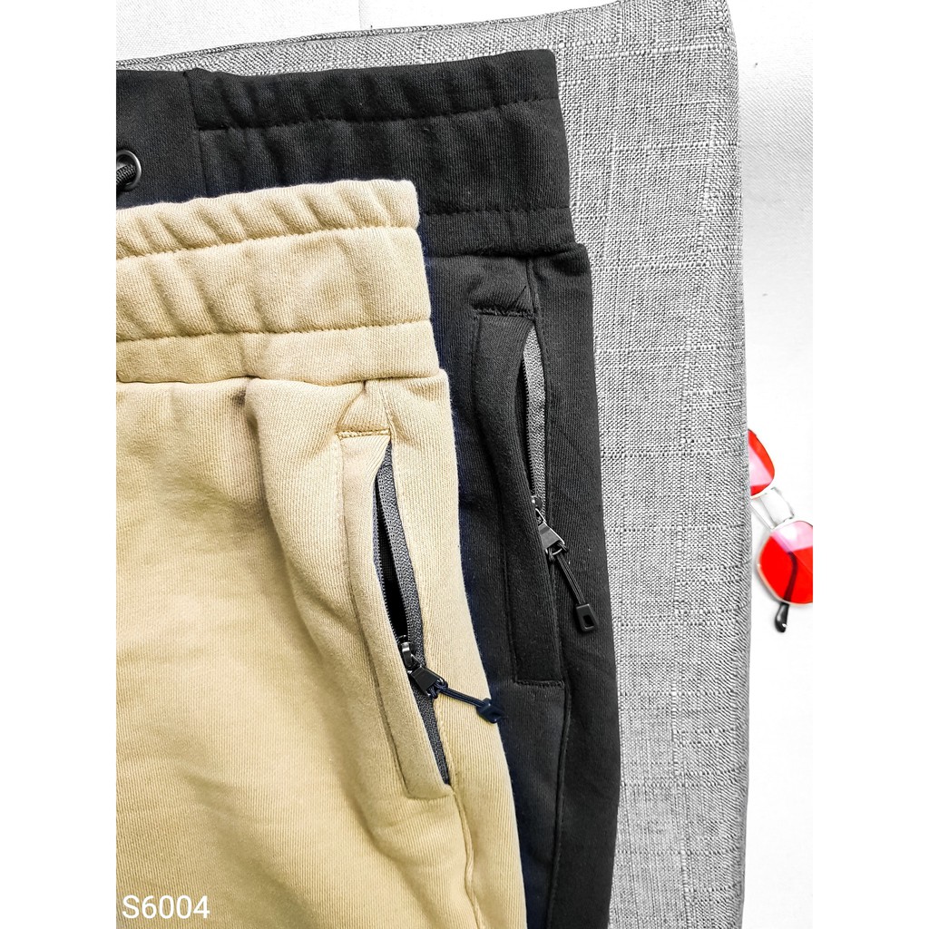 QUẦN SHORT THUN NAM, QUẦN ĐÙI THUN NAM CHẤT VẢI NỈ DA CÁ 4 MÀU TÚI KHÓA ZIP CHUẨN VNXK.