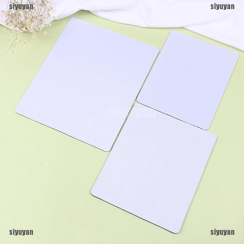 Tấm Lót Chuột Cao Su Trắng Cho Máy Tính