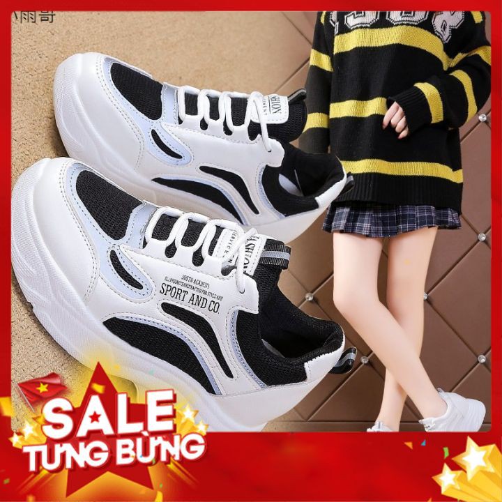 💥ĐỘC_Store💥 Giày thể thao nữ độn đế 5cm Andco tăng chiều cao | BigBuy360 - bigbuy360.vn