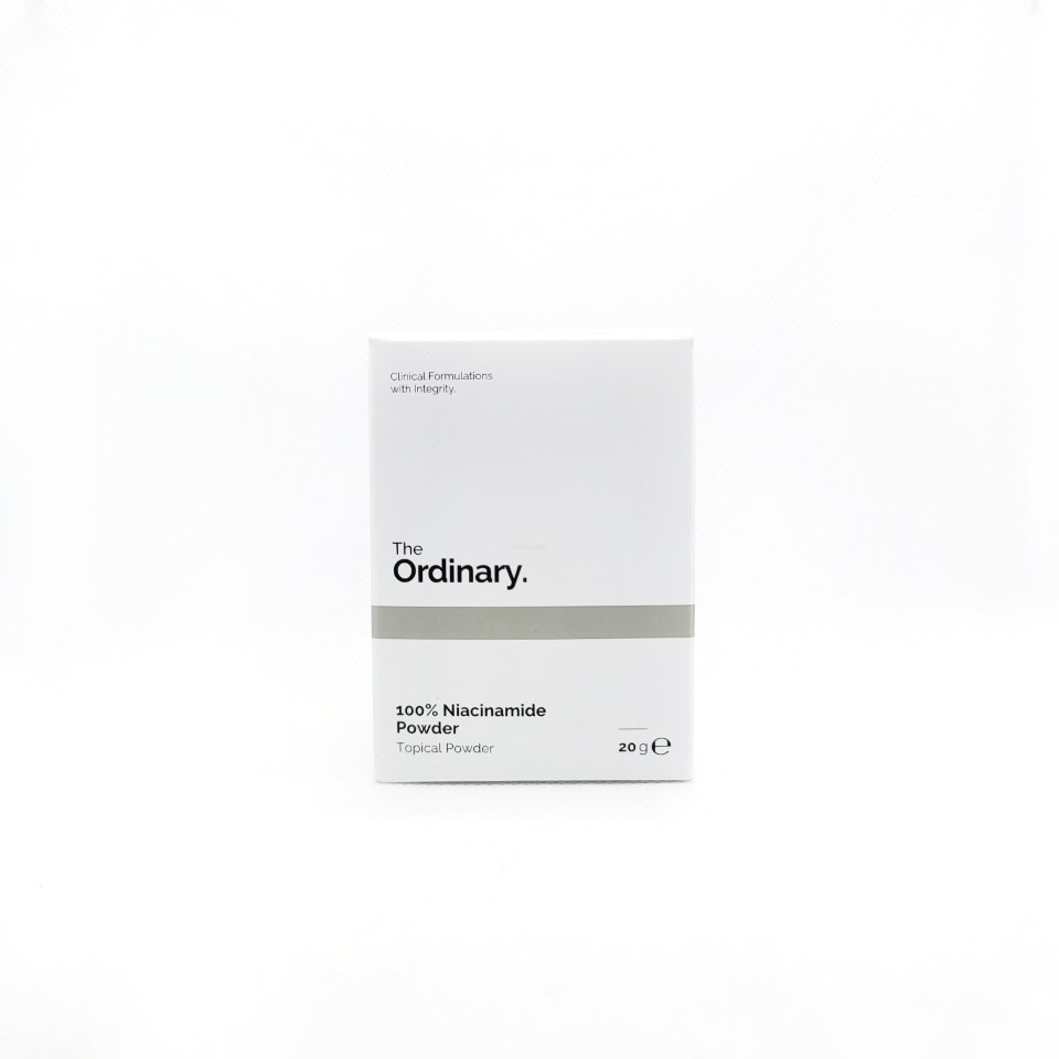 THE ORDINARY Bột tối thông thường nuôi dưỡng nền da Niacinamide 100% 20g