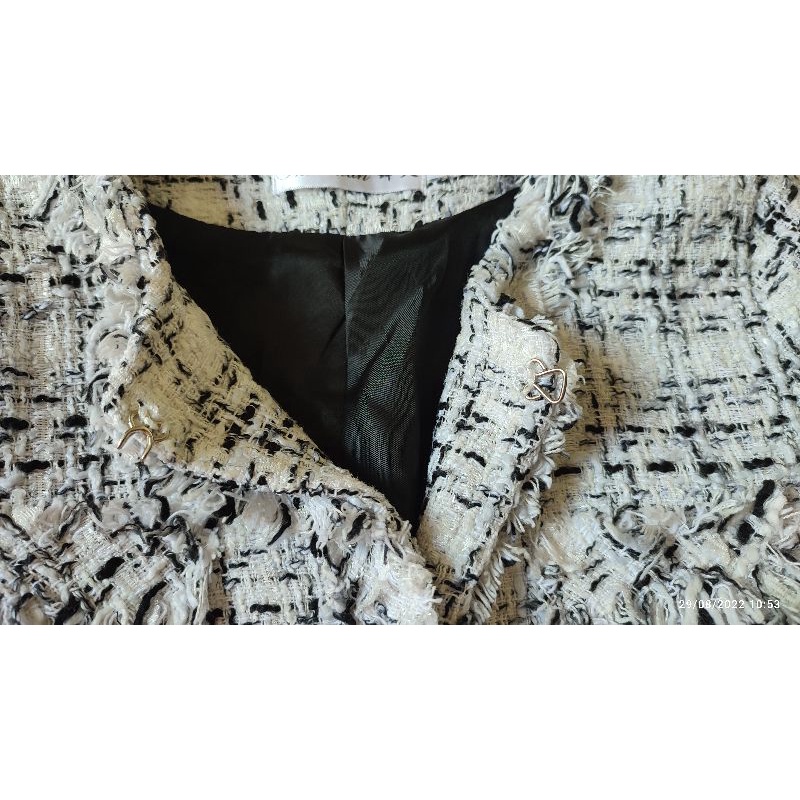 Áo dạ tweed 2hand hàng hàn