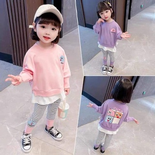 Chào thu bộ da cá cho bé gái