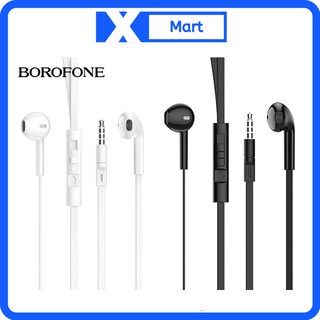 Tai nghe dây borofone bm23 chính hãng - tai nghe có mic đàm thoại bh 12 tháng