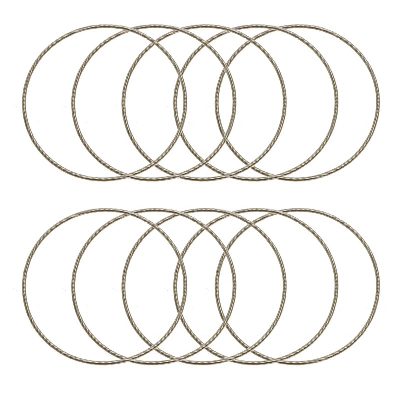 Set 10 Dây Đàn Guitar Bằng Thép Carbon Nhiều Màu Sắc