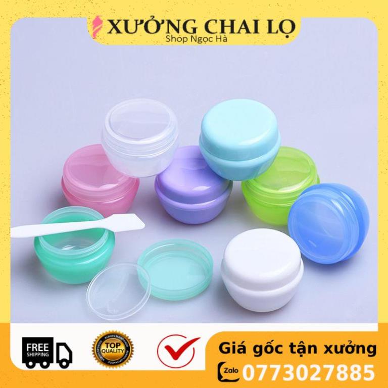 [RẺ VÔ ĐỊCH] [Combo 10sp] Hũ Chiết Mỹ Phẩm ❤ Hũ nhựa đựng kem Face 20g , Hũ Nấm chiết mỹ phẩm , phụ kiện du lịch