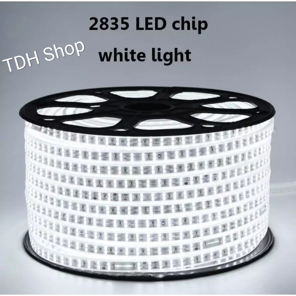 COMBO 5M ĐÈN LED DÂY BỌC NHỰA CAO CẤP + TẶNG 1 NGUỒN / DÂY LED NHÁY