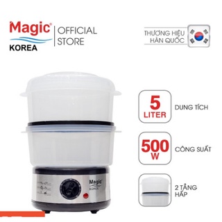 Nồi hấp thực phẩm 2 tầng magic a64 5l