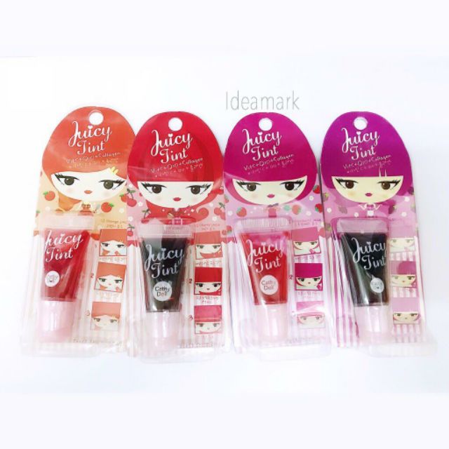 Son Tint Dưỡng Môi Trái Cây CATHY DOLL Juicy Tint 7.5g - Thái Lan