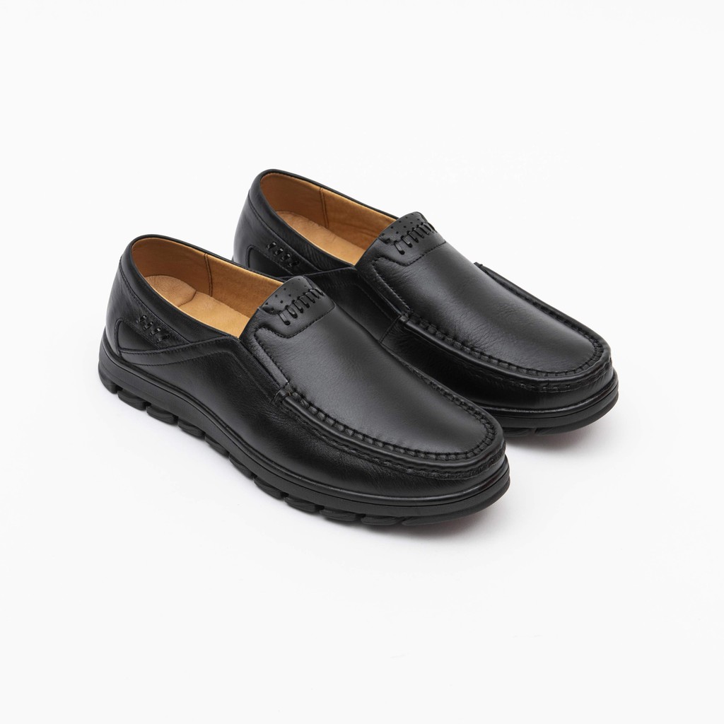 GIÀY TÂY NAM KHÔNG DÂY DA BÒ THẬT ĐẾ CAO SU MỀM BẢO HÀNH 12 THÁNG DÁNG GIÀY CÔNG SỞ NAM DA BÒ MỀM ( LATIPE  278 NÂU ) | BigBuy360 - bigbuy360.vn