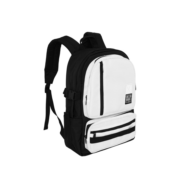 Balo: Double-Box Backpack B/W