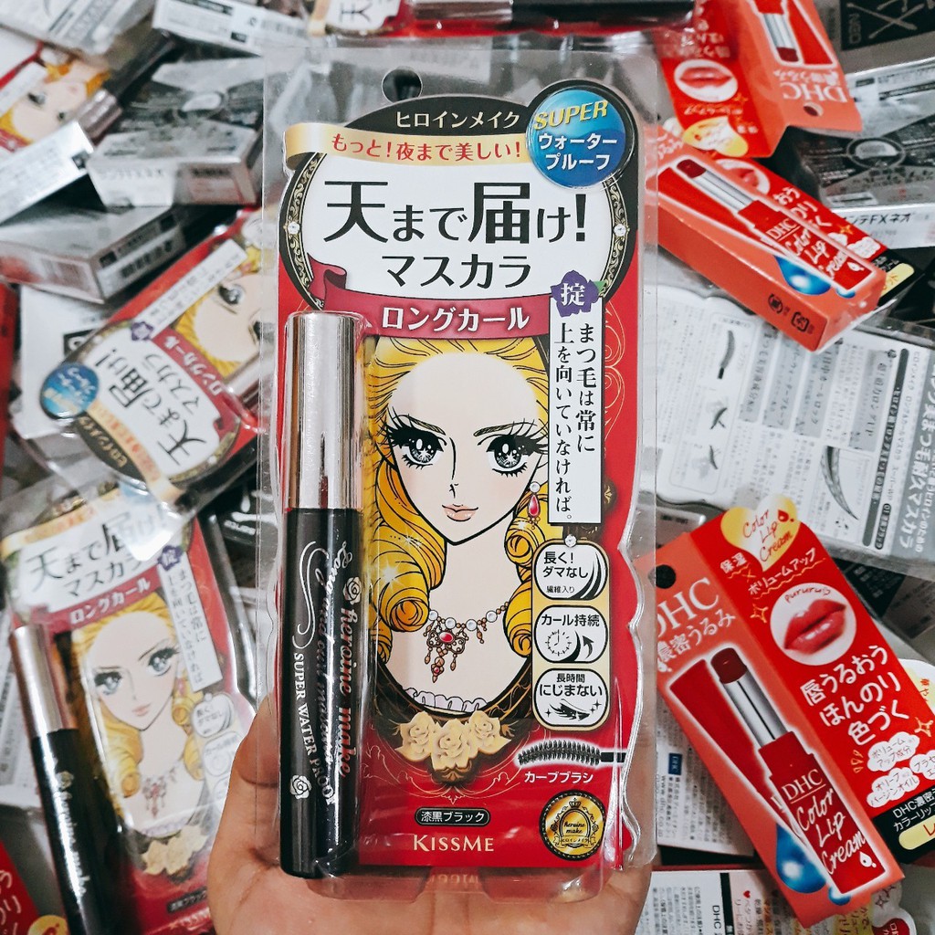 Mascara Kiss me Heroine Nhật Bản Chống Trôi Nước Giúp Dài Mi | BigBuy360 - bigbuy360.vn