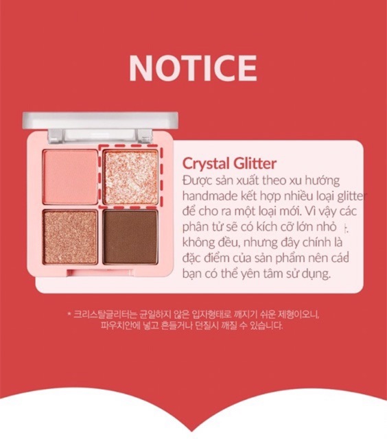 Màu mắt Black Rouge Crystal Heart Lock Shadow | BigBuy360 - bigbuy360.vn