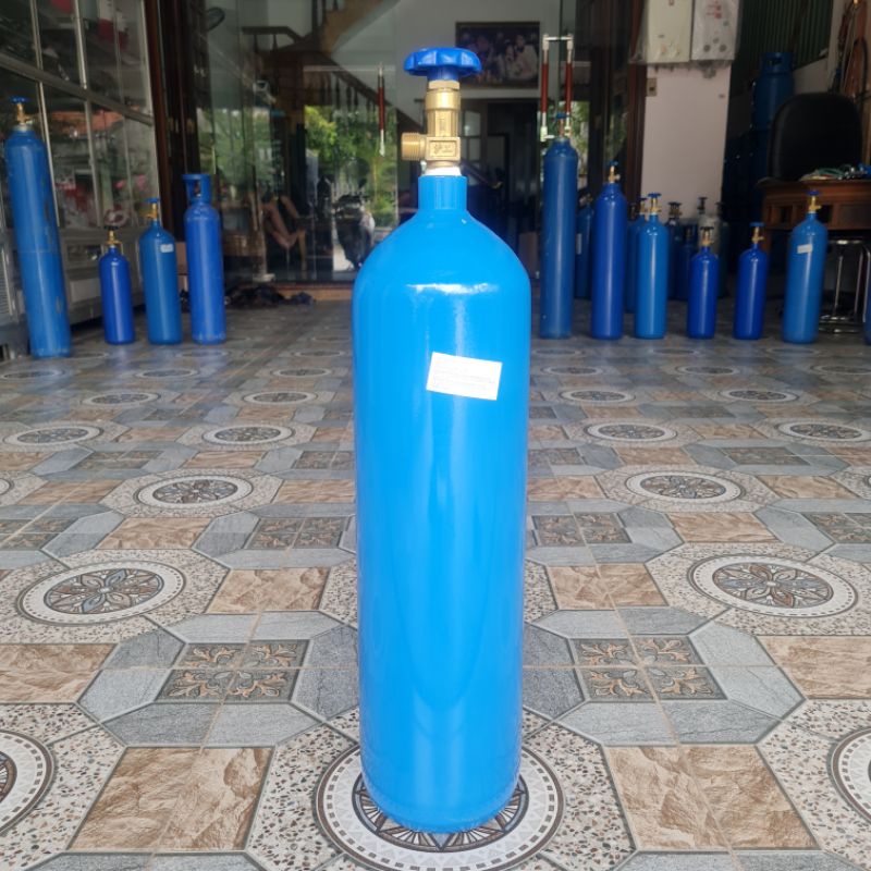 Bình Khí Oxy 9Lít_Bình Khí Gió Đá