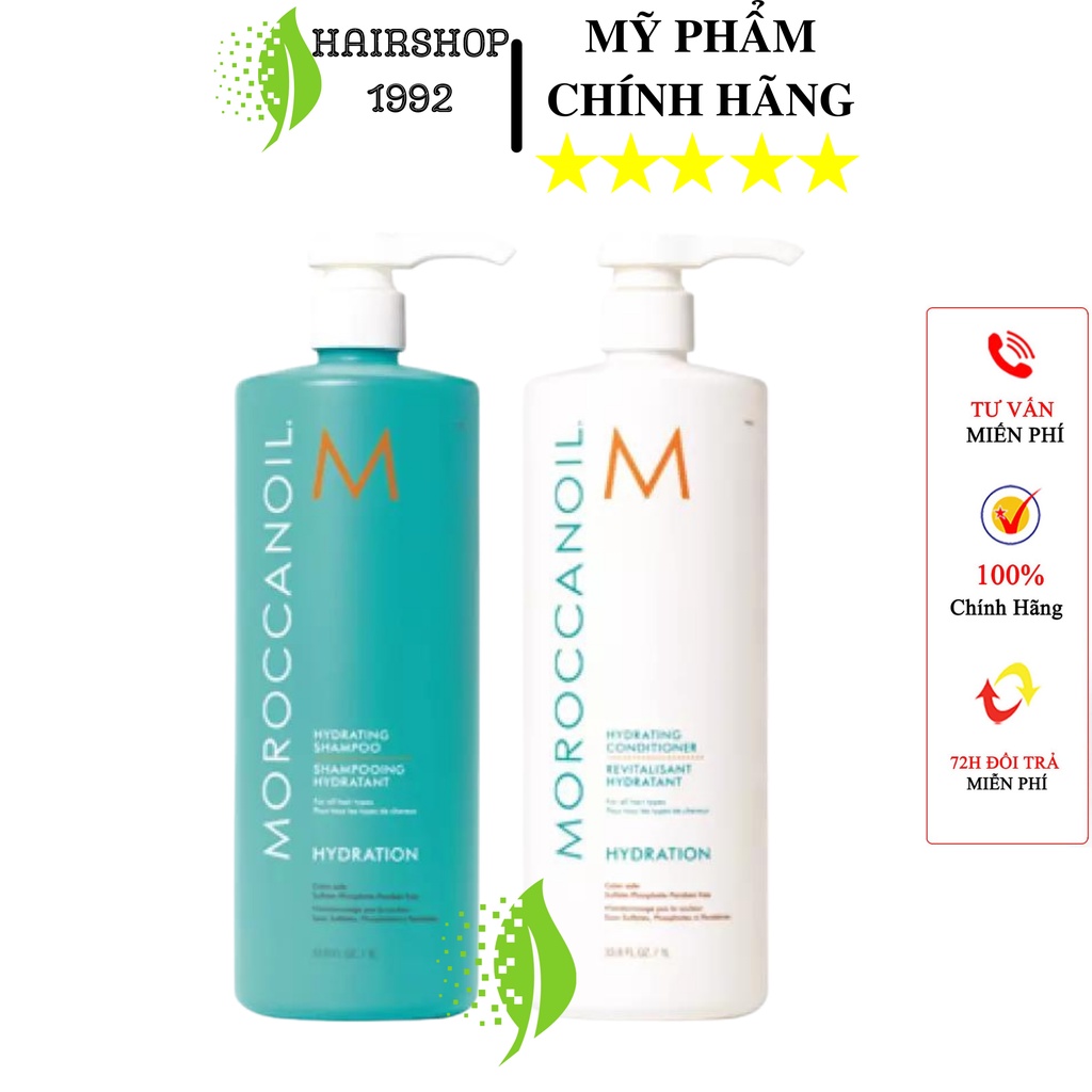 MOROCCANOIL DẦU GỘI XẢ DƯỠNG ẨM MOROCCANOIL HYDRATION 500ML CHÍNH HÃNG