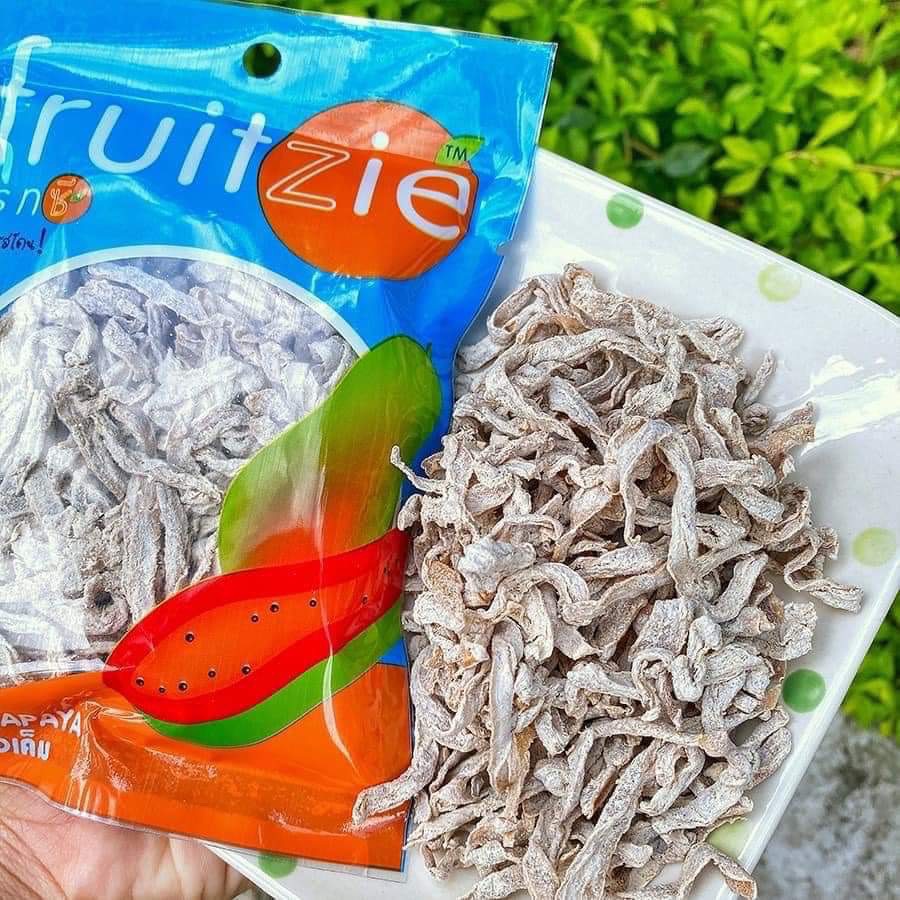 Ô mai Dây Thái Fruitzie - Ô mai Đu Đủ Chua Ngọt Gói 50G