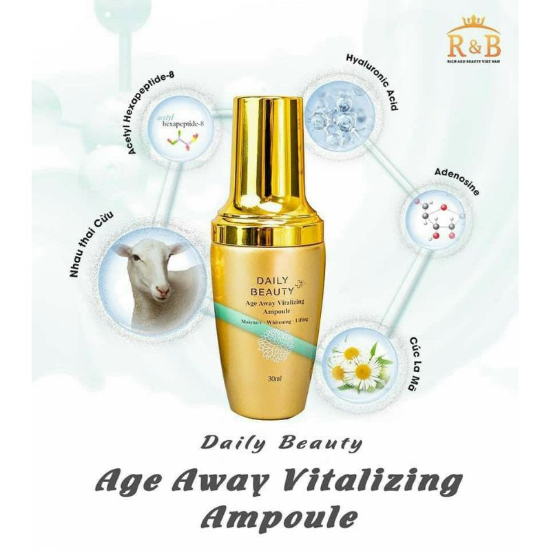 Serum Daily Beauty Age Away Vitalizing Ampoule Hàn Quốc