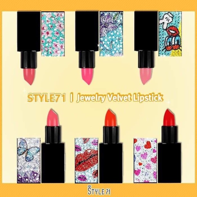 Follow 6/8 Son lì Style 71 Jewelry Velvet Lipstick Color Korea | BigBuy360 - bigbuy360.vn