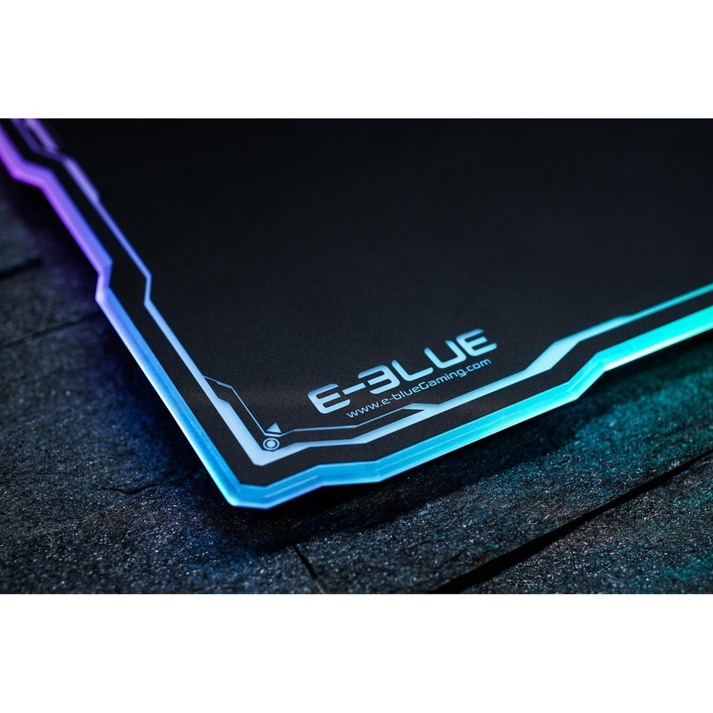 Bàn di chuột RGB E-BLUE EMP013 - Kích thước 265 x 365 x 5 mm I Mouse Pad Led RGB E-Blue EMP 013