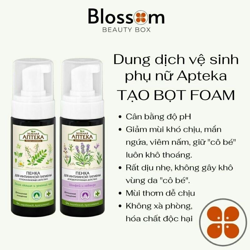 Dung dịch vệ sinh Nga tạo bọt Anteka