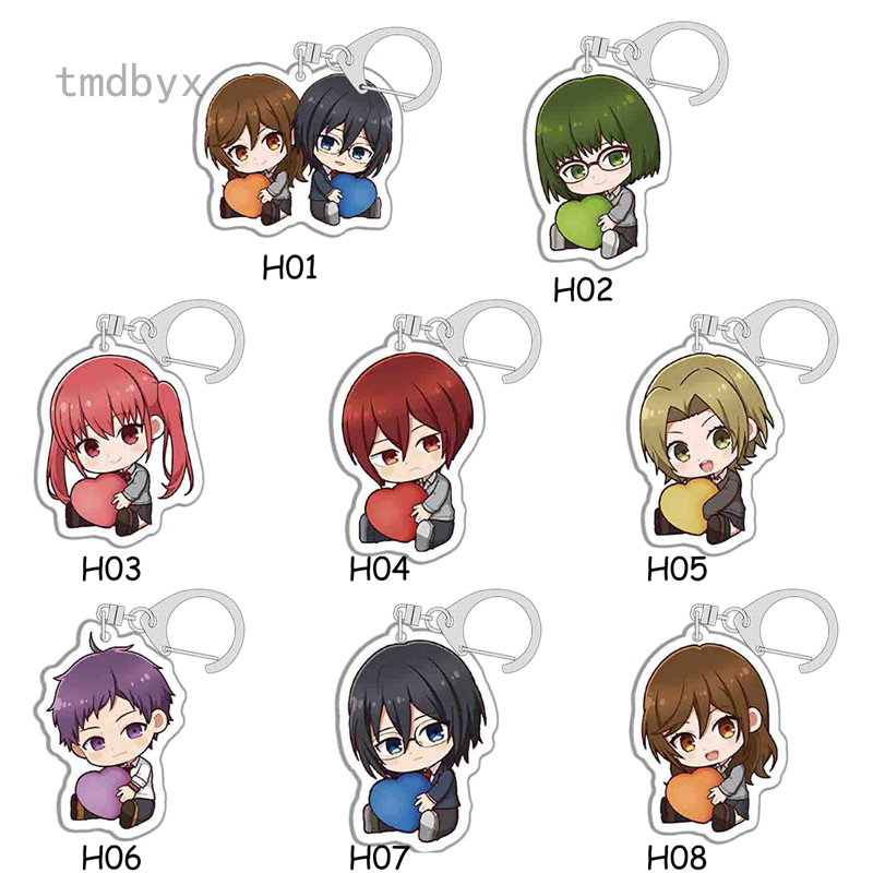 Tmdbyx Móc Khóa Acrylic Họa Tiết Hoạt Hình Xinh Xắn