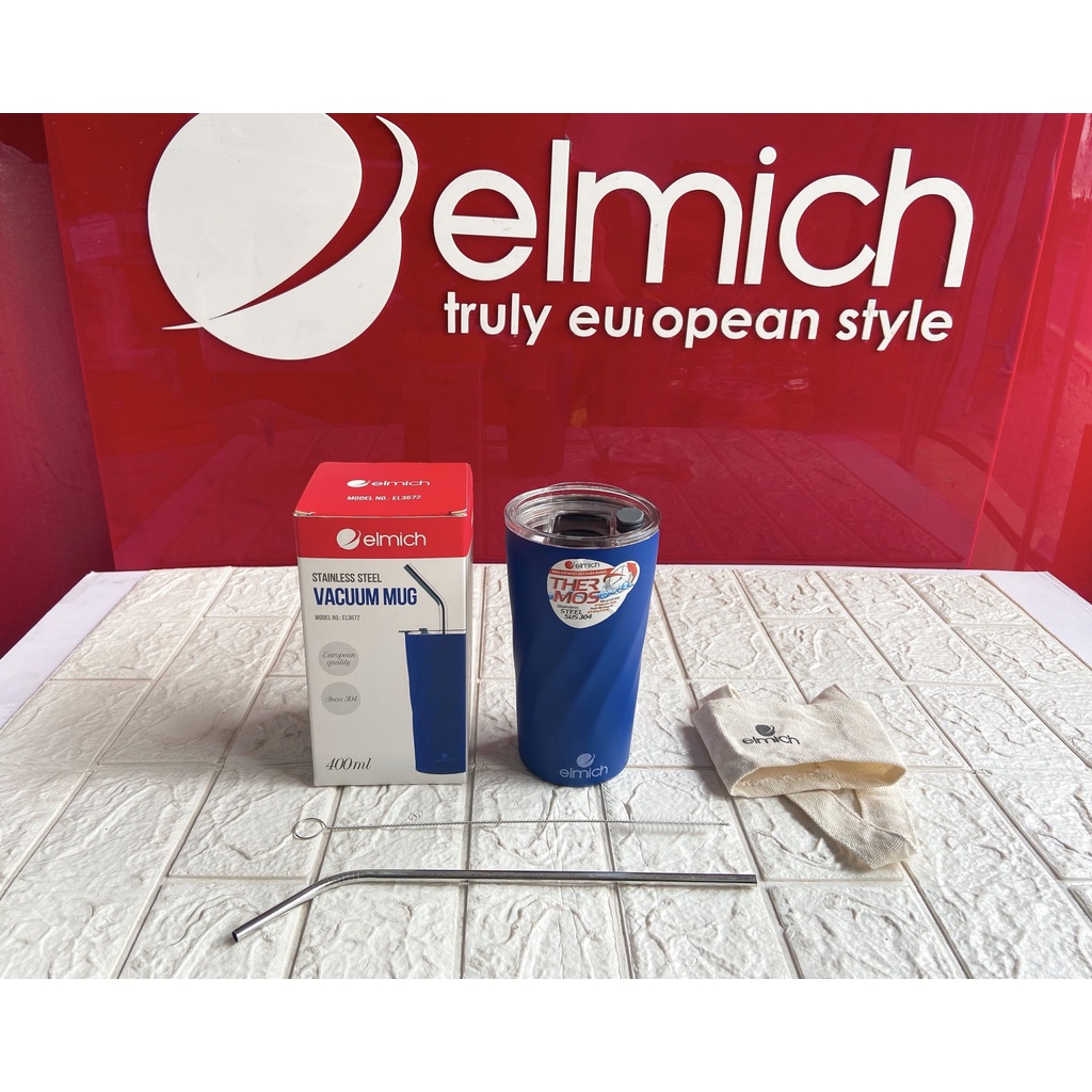 Cốc giữ nhiệt Elmich inox 304 500ml EL3673 EL3672