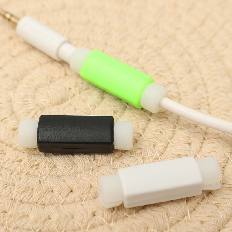 Bộ 5 phụ kiện bảo vệ dây cáp bằng silicon chất lượng