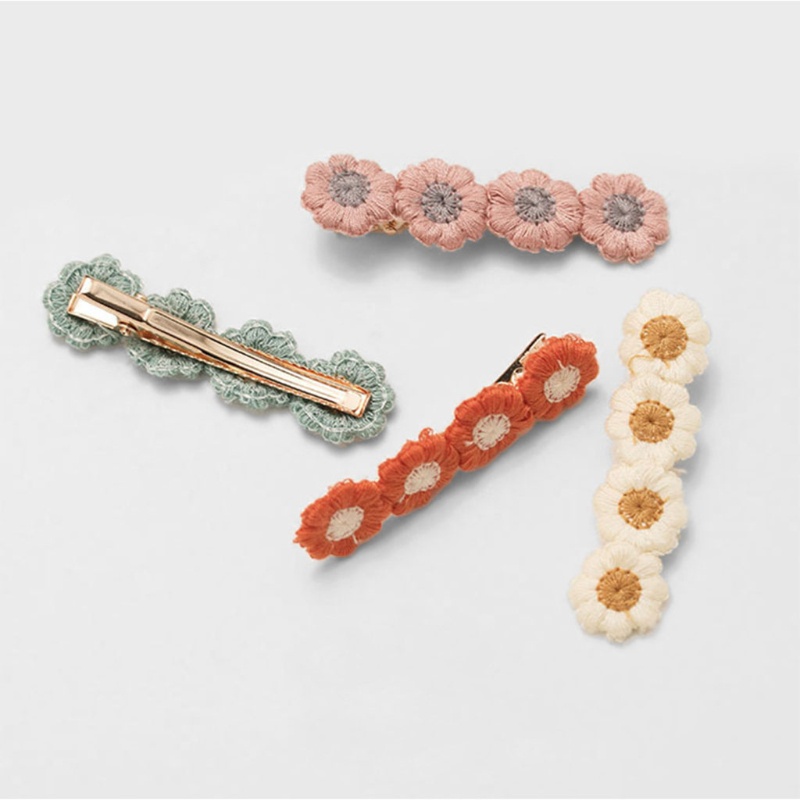 Set 50 Sticker Ủi Thêu Hình Hoa Mận Dễ Thương